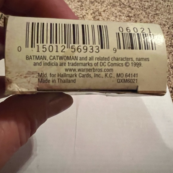 Hallmark Keepsake 2000 Batman Catwoman Ornament, excellent condition with box - Picture 5 of 7